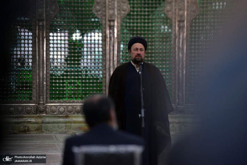 تجدیدمیثاق رئیس قوه قضائیه و مسئولان عالی قضایی با آرمان‌های حضرت امام خمینی(س)