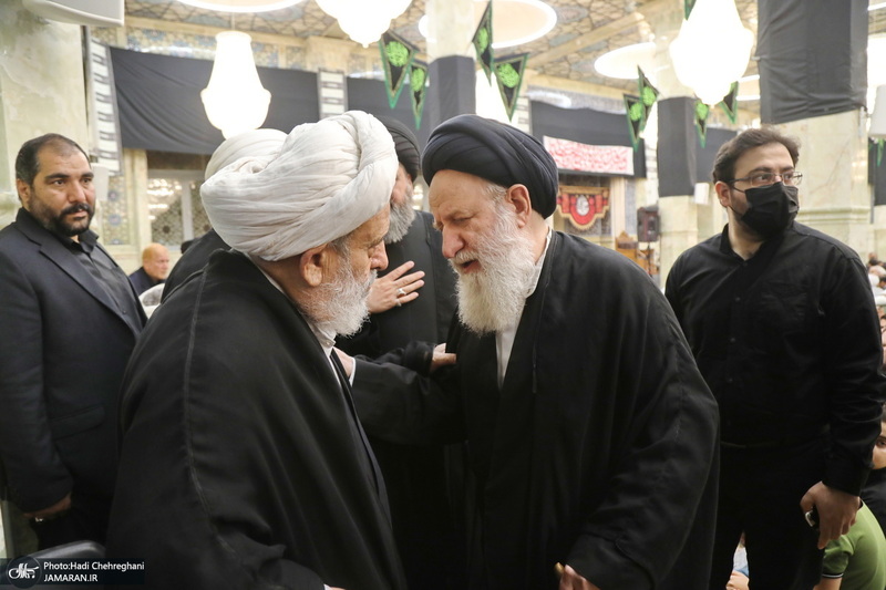 مراسم بزرگداشت مرحوم حاج محمد تقی انصاریان‎ در مسجد اعظم قم