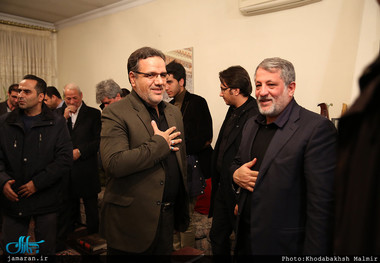 حضور شخصیت های علمی، فرهنگی و سیاسی در منزل آیت الله هاشمی رفسنجانی(ره)