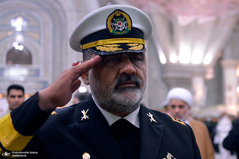 تجدید میثاق فرمانده و پرسنل نیروی دریایی ارتش جمهوری اسلامی ایران با آرمان‌های امام خمینی(س)