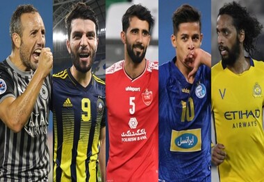 بشاررسن بالاتر از قایدی و کامیابی نیا بهترین هافبک غرب آسیا شد+عکس

