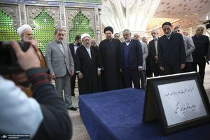 تجدیدمیثاق اعضای مجمع تشخیص مصلحت نظام با آرمان‌های امام