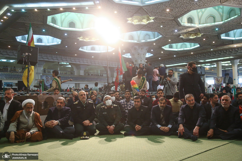 مراسم بزرگداشت شهید حاج قاسم سلیمانی در مصلی امام خمینی (ره)