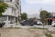 عکس/ حملات راکتی به نزدیکی کاخ ریاست جمهوری افغانستان همزمان با ادای نماز عید قربان