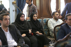 دیدار استاندار تهران و مدیران استان با سید حسن خمینی