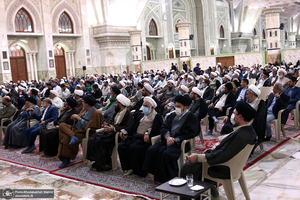 مراسم جشن نیمه شعبان‎ در حرم مطهر امام خمینی (س)