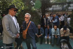 مراسم تشییع ناصر تقوایی