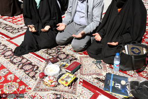 مراسم آغاز سال 1400 در حرم مطهر حضرت معصومه(س)