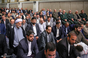 دیدار مسئولان نظام و سفرای کشورهای اسلامی با رهبر معظم انقلاب