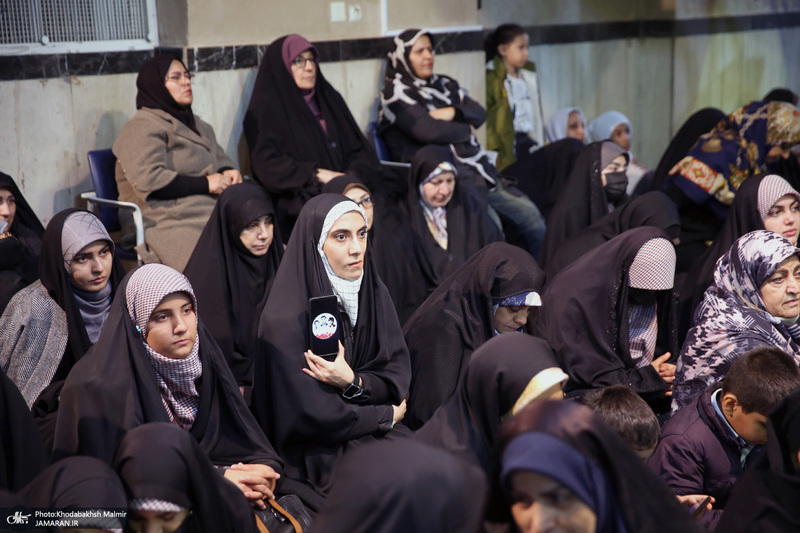 مراسم سی و چهارمین سالگرد گردان علی اکبر در حسینیه جماران