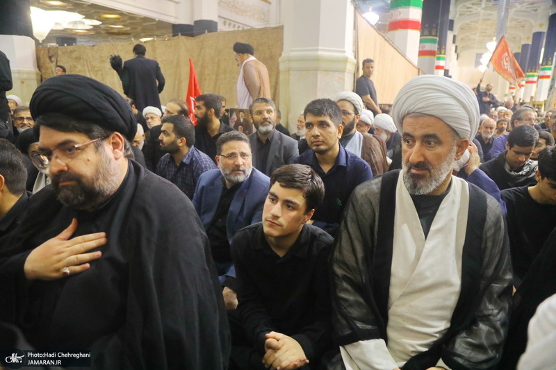 مراسم بزرگداشت رهبر شهید انقلاب در قم-۱