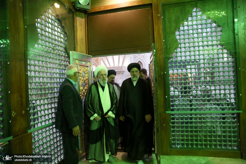 تجدید میثاق هیأت رئیسه و اعضای مجلس خبرگان رهبری با آرمان های امام خمینی(س)