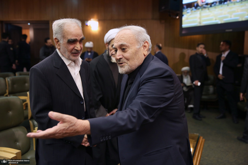 مراسم چهلمین روز درگذشت آیت الله بجنوردی در دائره المعارف بزرگ اسلامی - 1