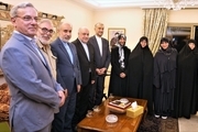 دیدار وزیر خارجه با خانواده امام موسی صدر در بیروت + عکس