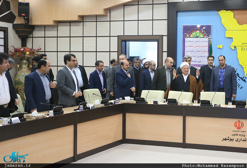 دیدار جمعی از فعالان سیاسی، فرهنگی، اجتماعی و اقتصادی استان بوشهر با آیت الله هاشمی رفسنجانی