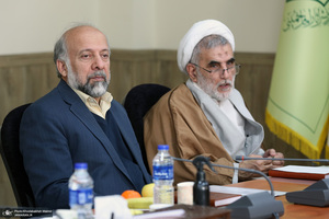 جلسه شورای فرهنگی با حضور رئیس موسسه تنظیم ونشر آثار امام خمینی (س)