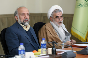 جلسه شورای فرهنگی با حضور رئیس موسسه تنظیم ونشر آثار امام خمینی (س)