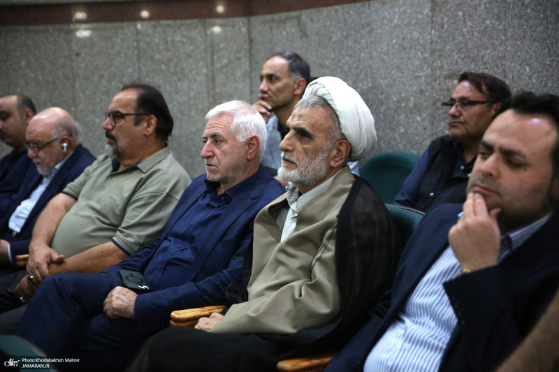 مراسم یادبود حاجیه خانم خدیجه خاتمی در مسجد امیرالمومنین (ع) -1