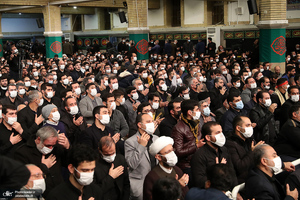 مراسم عزاداری شام شهادت حضرت فاطمه‌ زهرا (س) در حسینیه امام خمینی