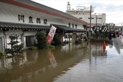 بارش‌های سیل آسا در غرب ژاپن 