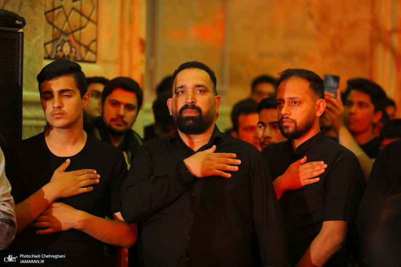 مراسم عزاداری سالروز شهادت امام جعفر صادق (ع) در مسجد اعظم قم