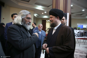 تجدید میثاق رئیس و جمعی از مدیران سازمان صداوسیما با آرمان‌های امام خمینی(س)-2