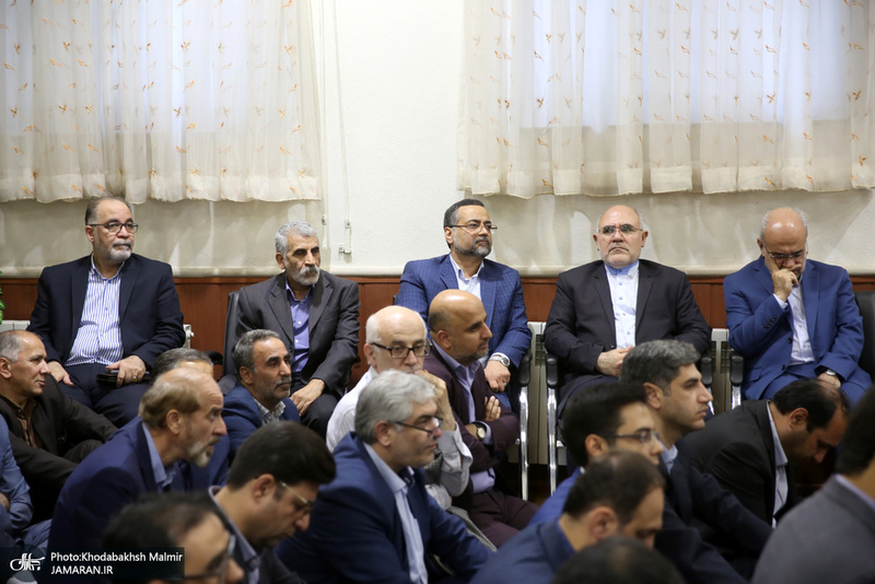 دیدار وزیر، معاونان و مدیران وزارت ارشاد با سید حسن خمینی