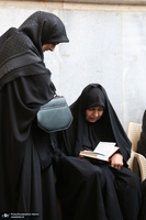 نماز و تشییع حاج علی اکبرشفیعی در حرم مطهر امام خمینی (س)