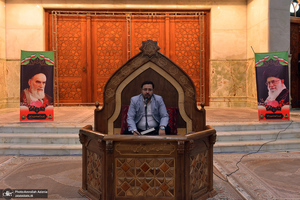 محفل انس با قرآن پرسنل وظیفه مرکز آموزش شهید اسدی دژبان کل ارتش در حرم امام خمینی (س)