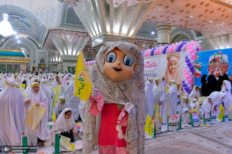 مراسم جشن تکلیف دختران آرمانی