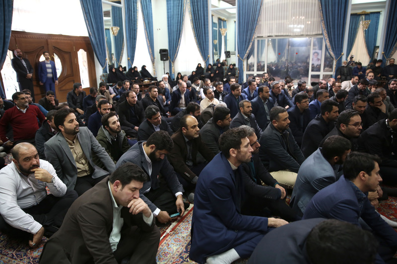 دیدار هیات مرکزی هسته گزینش شهرداری تهران با سید حسن خمینی