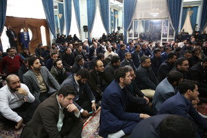 دیدار هیات مرکزی هسته گزینش شهرداری تهران با سید حسن خمینی