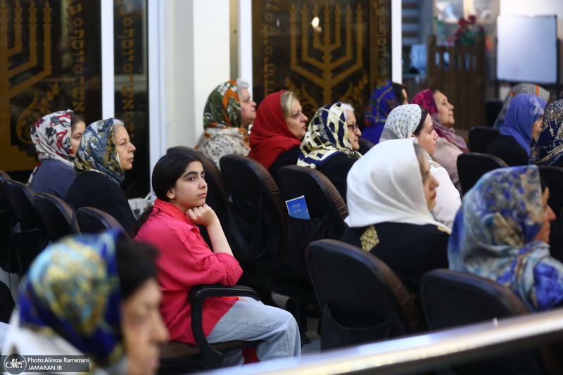 مراسم بزرگداشت حضرت امام خمینی (س) در کنیسه یوسف آباد