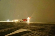 پروازهای فرودگاه تبریز با وجود بارش برف طبق برنامه قبلی انجام می‌شود