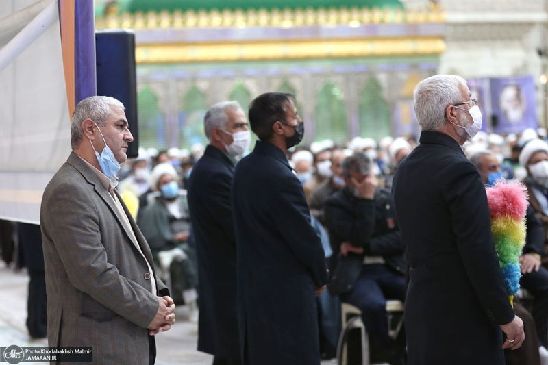 مراسم دوازدهمین سالگرد رحلت همسر گرامی امام و بیست و هفتمین سالگرد ارتحال سید احمد خمینی (ره)