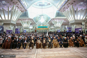 مراسم بزرگداشت چهاردهمین سالگرد رحلت همسر گرامی امام و بیست و هشتمین سالگرد ارتحال حاج سید احمد خمینی -1