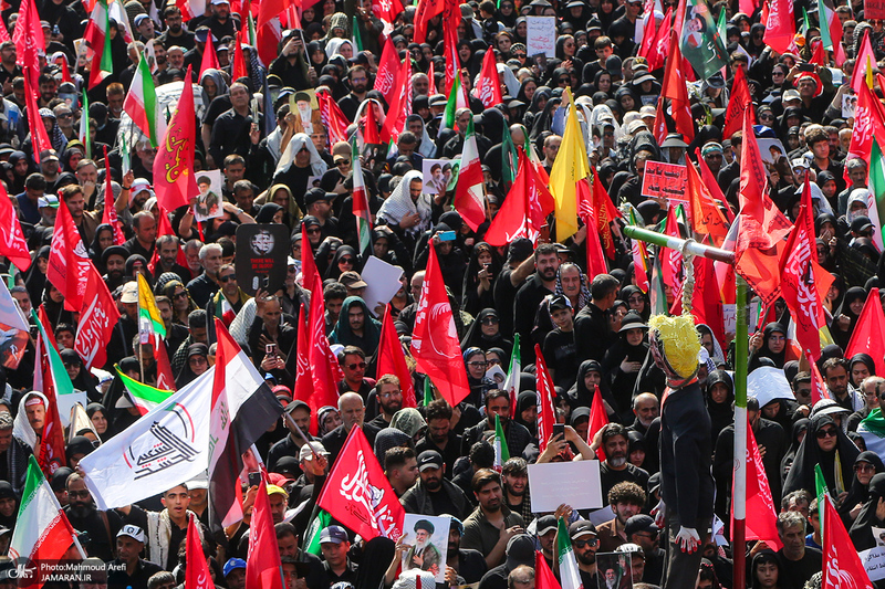 مراسم تشییع پیکر مطهر رهبر شهید انقلاب در تهران -4