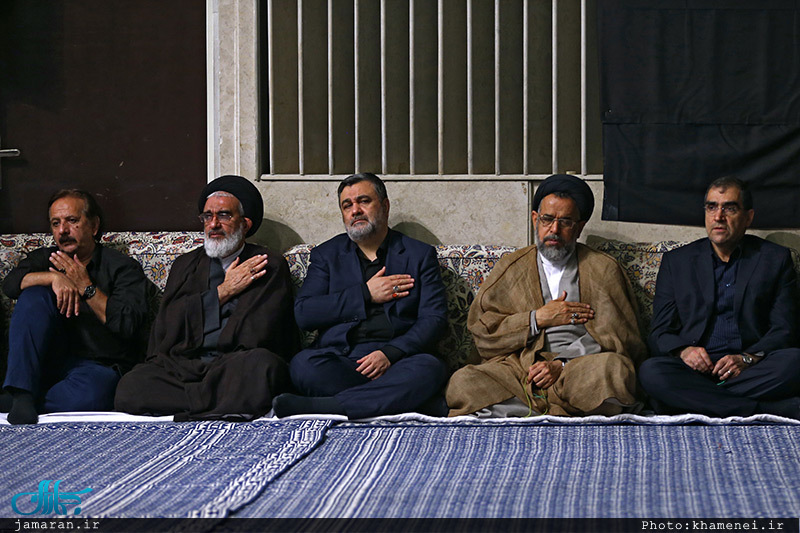 سومین شب عزاداری ایام محرم در حسینیه امام خمینی