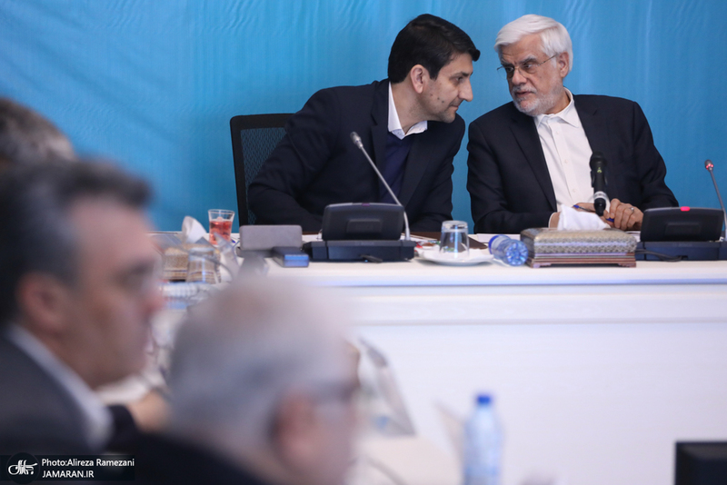 مراسم معاونان وزارت ارتباطات با حضور عارف