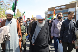 راهپیمایی باشکوه روز قدس در قم -1