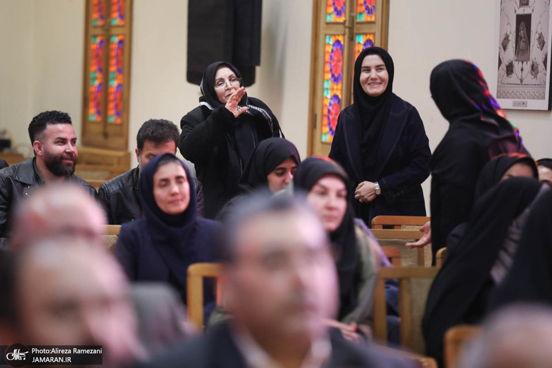 مراسم تودیع و معارفه رییس بنیاد ایرانشناسی با حضور عارف