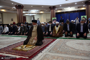 دیدار مهمانان سی و پنجمین کنفرانس وحدت اسلامی با سید حسن خمینی