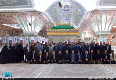 تجدید میثاق جمعی از مدیران گزینش وزارت تعاون، کار و رفاه اجتماعی با آرمان های حضرت امام