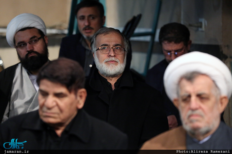 مراسم وداع با پیکر آیت الله هاشمی رفسنجانی(ره) در حسینیه جماران