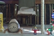 فیلم خلاقانه بارش برف 20 اینچی در حیاط خانه به صورت حرکت سریع
