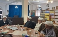 دیدار اعضای شورای سیاستگذاری همایش وکلای شرعی امام خمینی(س) با آیت الله فاضل لنکرانی