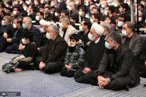 پنجمین شب مراسم عزاداری حضرت فاطمه‌ زهرا (س) در حسینیه امام خمینی