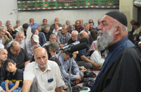 مجلس سوگواری شهادت امام جعفر صادق (ع) در دفتر آیت الله العظمی صانعی (14)