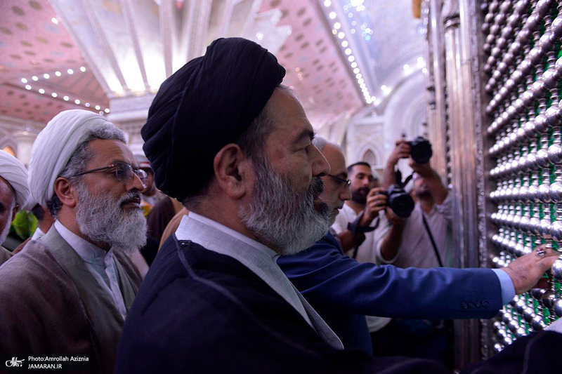 تجدید میثاق مسئولان و کارکنان سازمان حج و زیارت با آرمان‌های حضرت امام(س)