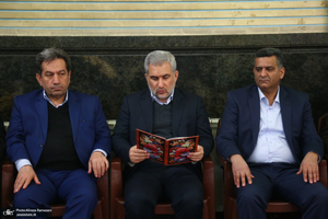 مراسم اولین سالگرد همسر شهید مرتضی مطهری